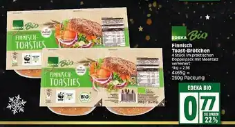 Edeka Edeka Bio Finnisch Toast-brötchen Angebot