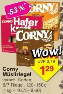 Jawoll Corny Müsliriegel Angebot