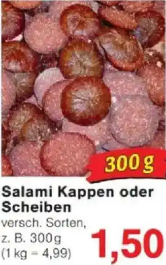 Jawoll Salami Kappen oder Scheiben Angebot