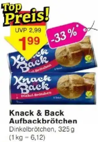 Jawoll Knack & Back Aufbackbrötchen Angebot