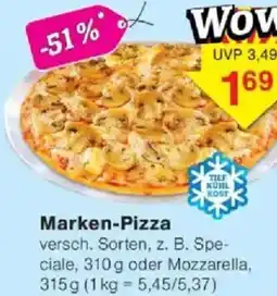 Jawoll Marken-Pizza Angebot