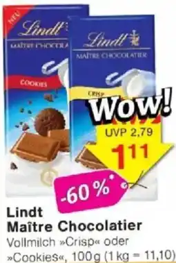 Jawoll Lindt Maître Chocolatier Angebot