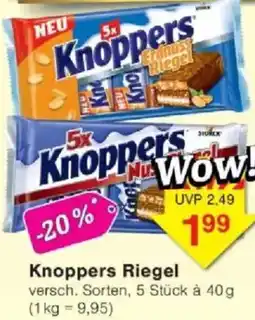 Jawoll Knoppers Riegel Angebot