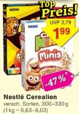 Jawoll Nestlé Cerealien Angebot