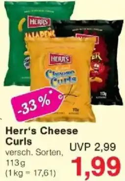 Jawoll Herr's Cheese Curls Angebot