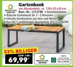 Norma Gartenbank Angebot
