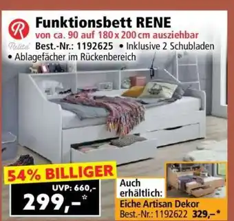 Norma Funktionsbett RENE Angebot