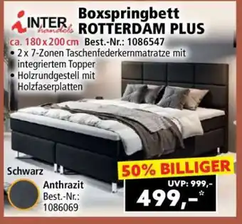 Norma Boxspringbett ROTTERDAM PLUS Angebot