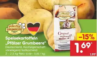 Netto Marken-Discount Speisekartoffeln „Pfälzer Grumbeere“ Angebot