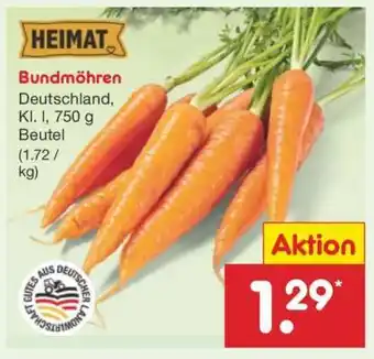 Netto Marken-Discount Bundmöhren Angebot