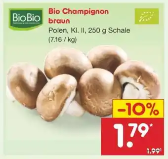 Netto Marken-Discount Bio Champignon braun Angebot