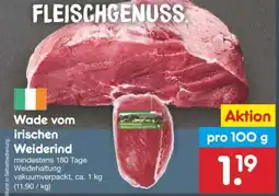 Netto Marken-Discount Wade vom irischen Weiderind Angebot