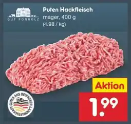Netto Marken-Discount Puten Hackfleisch Angebot