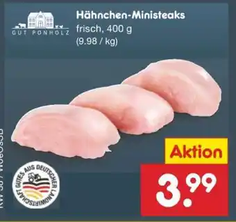 Netto Marken-Discount Hähnchen-Ministeaks Angebot