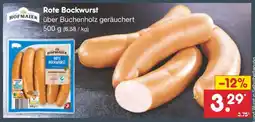 Netto Marken-Discount Rote Bockwurst Angebot