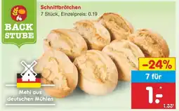 Netto Marken-Discount Schnittbrötchen Angebot