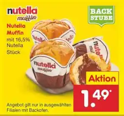 Netto Marken-Discount Nutella Muffin Angebot