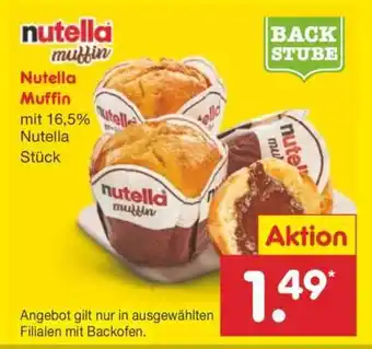 Netto Marken-Discount Nutella Muffin Angebot