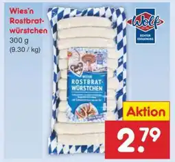 Netto Marken-Discount Wies'n Rostbratwürstchen Angebot