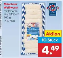 Netto Marken-Discount Münchner Weisswurst Angebot