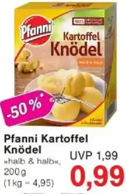 Jawoll Pfanni Kartoffel Knödel Angebot