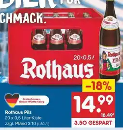 Netto Marken-Discount Rothaus Pils Angebot