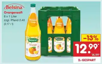 Netto Marken-Discount Belsina Orangensaft Angebot