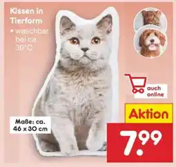 Netto Marken-Discount Kissen in Tierform Angebot