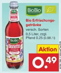 Netto Marken-Discount Bio-Erfrischungsgetränke Angebot
