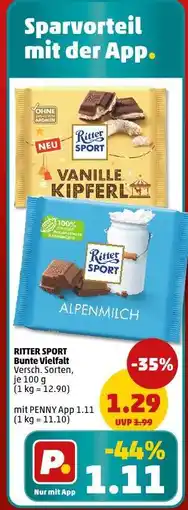 PENNY Ritter Sport Bunte Vielfalt Angebot
