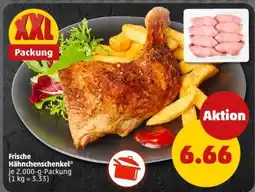 PENNY Frische Hähnchenschenkel Angebot