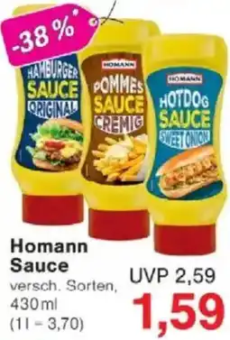 Jawoll Homann Sauce Angebot