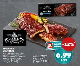 PENNY BUTCHER'S Spare Ribs Angebot