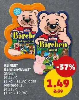 PENNY REINERT Bärchen- Wurst Angebot