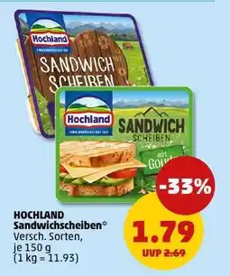 PENNY Hochland Sandwichscheiben Angebot