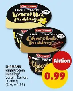 PENNY Ehrmann High Protein Pudding Angebot