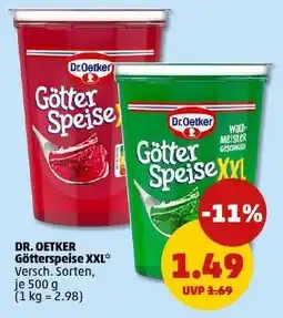 PENNY Dr. Oetker Götterspeise XXL Angebot