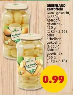 PENNY GREENLAND Kartoffeln Angebot
