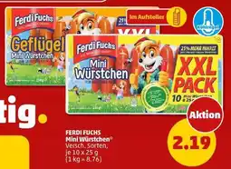 PENNY FERDI FUCHS Mini-Würstchen Angebot