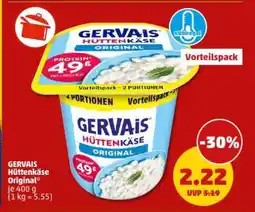 PENNY Gervais Hüttenkäse Original Angebot