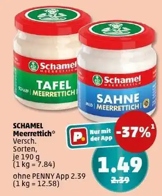 PENNY Schamel Meerrettich Angebot