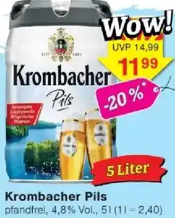 Jawoll Krombacher Pils Angebot