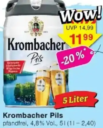Jawoll Krombacher Pils Angebot