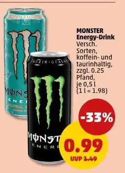 PENNY Monster energy drink Angebot