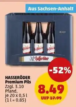 PENNY HASSERÖDER Premium Pils Angebot