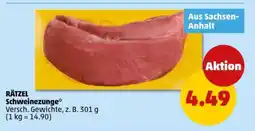 PENNY RÄTZEL Schweinezunge Angebot