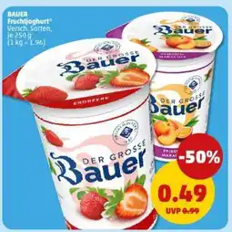 PENNY Bauer Fruchtjoghurt Angebot
