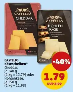 PENNY Castello Käsescheiben Angebot