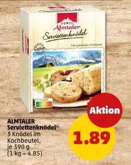 PENNY ALMTALER Serviettenknödel Angebot