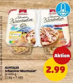 PENNY ALMTALER Schweizer Wurstsalat Angebot